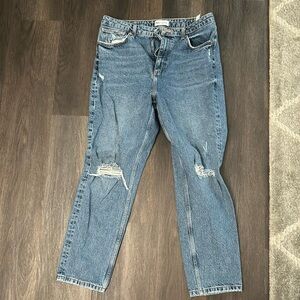 Zara straight leg jeans